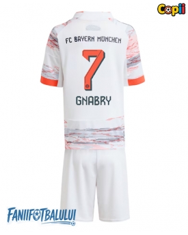 Bayern Munich Serge Gnabry #7 Echipament de Fotbal Replică 2025-26 Copii Deplasare (+ Șorturi)